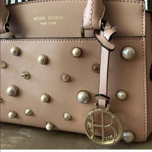 Henri Bendel W 57th Mini Satchel w Pearls